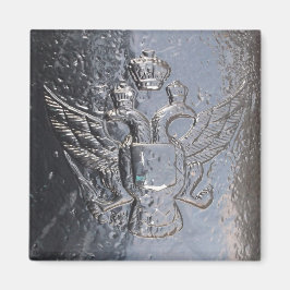 Doppel-Adler auf Cannon Magnet