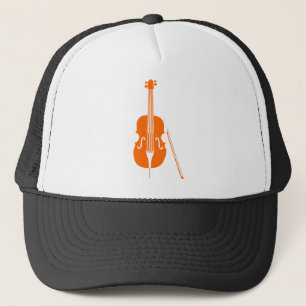 Doppel-Bass - Orange Truckerkappe