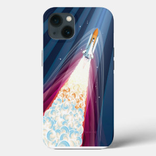 Doppel-Boosted (Space Shuttle-Start) iPhone 13 Hülle