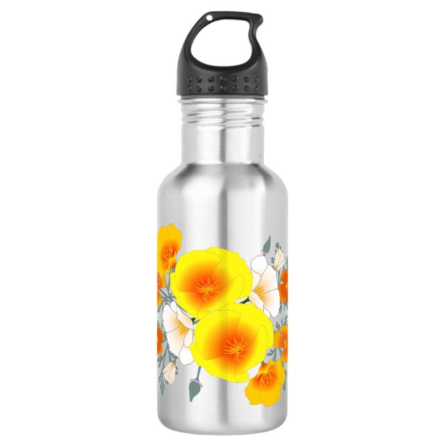 Doppel Bouquet Wasserflasche (Vorderseite)