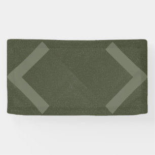 Doppel-Chevron-Moosgrünes Banner