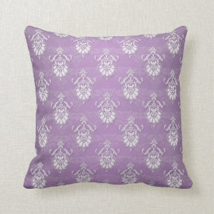 Doppel-Damaskus-Lavendel-Purple Kissen