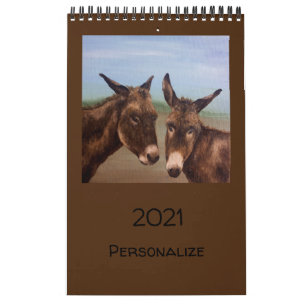 Doppel-Donkey Kalender