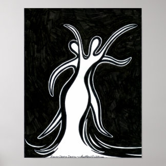 Doppel Duo Art Print Poster