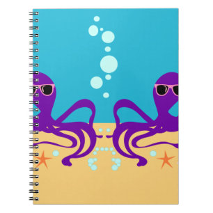 Doppel-Erdoktopus Notizblock