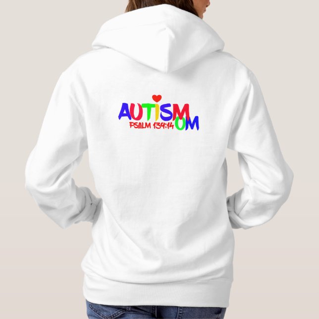Doppel-gedecktes Damengrundhemd Hoodie (Rückseite)