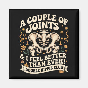 Doppel-Hüft-Club-Shirt Neue Hüftersatz  Magnet