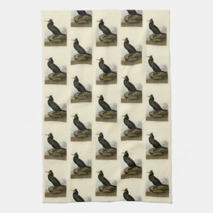 Doppel-Kormoran Audubon Birds of America Geschirrtuch
