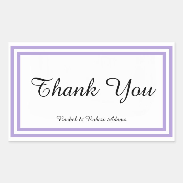 Doppel-Lavendelschneider - Rechteck-Aufkleber Rechteckiger Aufkleber (Vorderseite)