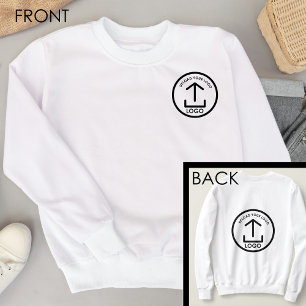 Doppel-Logo für Berufliche Unternehmen Sweatshirt