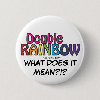 Doppel-Regenbogen über den Himmel Button