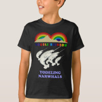 Doppel-Regenbogen-Yodeling-Narwhals