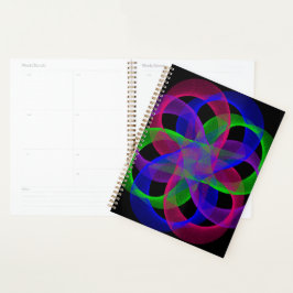 Doppel-Schleifen-Netz-Geometrischer Spiral-Planer Planer