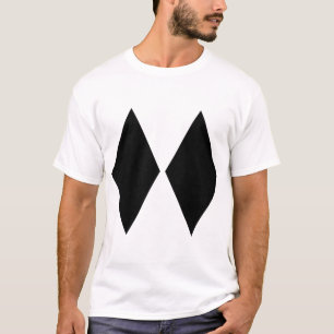 DOPPEL SCHWARZER DIAMANT SKIFAHREN NUR FÜR SKIEXPE T-Shirt