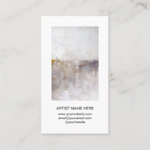 Doppel-Side-Art-Foto Visitenkarte