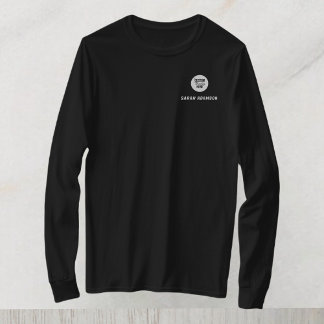 Doppel-Side-Logo-Bekleidung T-Shirt