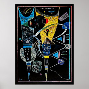 Doppel-Spannung von Basil Kandinsky Poster