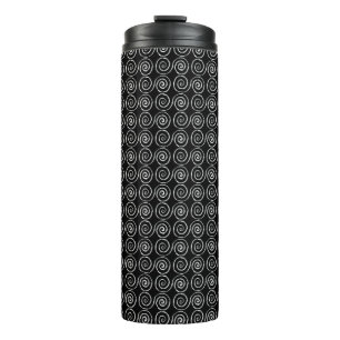 Doppel-Spiral-Keltenmuster Thermosbecher