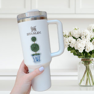 Doppel Topiary Tree Chinoiserie Vinyl Sticker