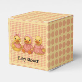 Doppel Trio in rosa Outfits Geschenkschachtel