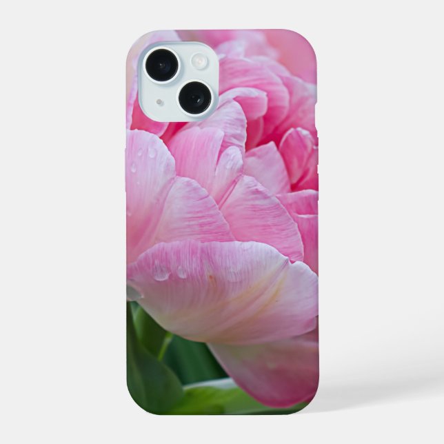 Doppel-Tulips iPhone 15 Hülle (Rückseite)