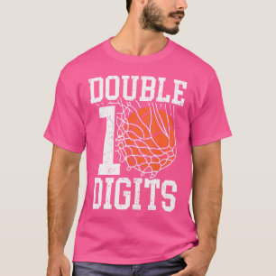 Doppel-Ziffern Geburtstagsdekorationen Junge 10. T-Shirt