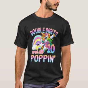 Doppel-Ziffern und noch immer Poppin's Dabbing Ein T-Shirt