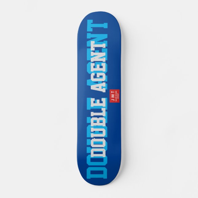 DOPPELAGENT Skateboard (Vorderseite)