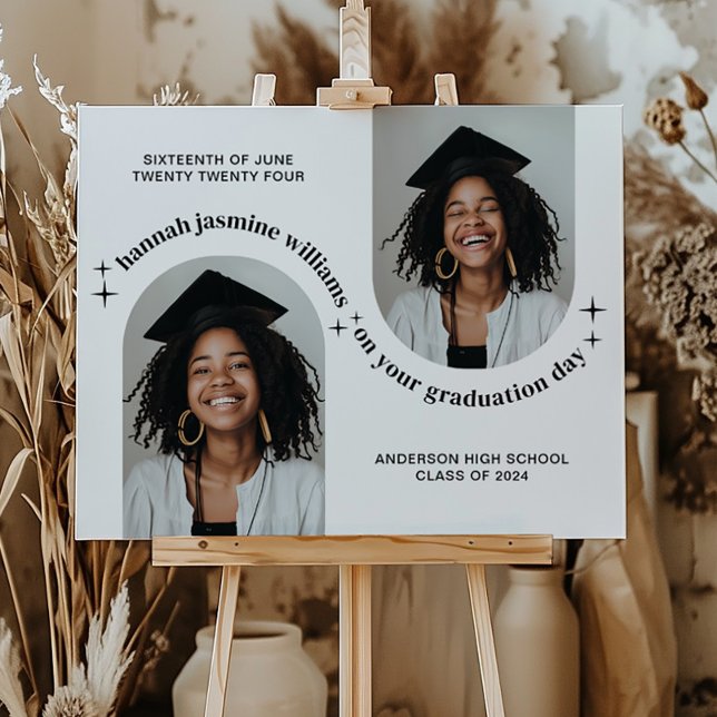 Doppelartiges Foto Girl Abschluss Poster (Von Creator hochgeladen)