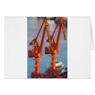 Doppelbaukranaussehen wie Vogeldinosaurier