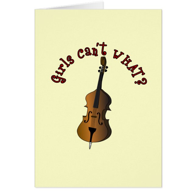 Doppelblass-Player mit aufrechter Zeichenfolge (Vorne)