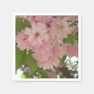 Doppelblühende Kirschbaum II Frühlingsflora Serviette