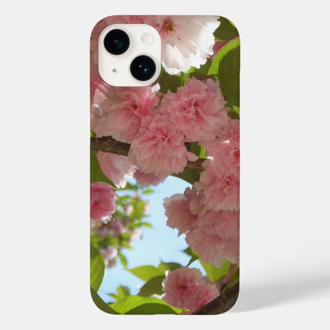 Doppelblühende Kirschbaum III Frühlingsflora Case-Mate iPhone Hülle (Rückseite)