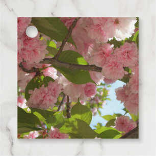 Doppelblühende Kirschbaum III Frühlingsflora Geschenkanhänger