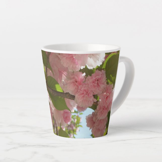 Doppelblühende Kirschbaum III Frühlingsflora Milchtasse (Rechte Ecke)