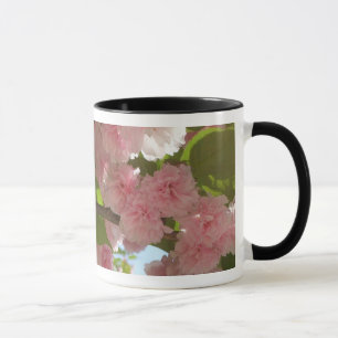 Doppelblühende Kirschbaum III Frühlingsflora Tasse