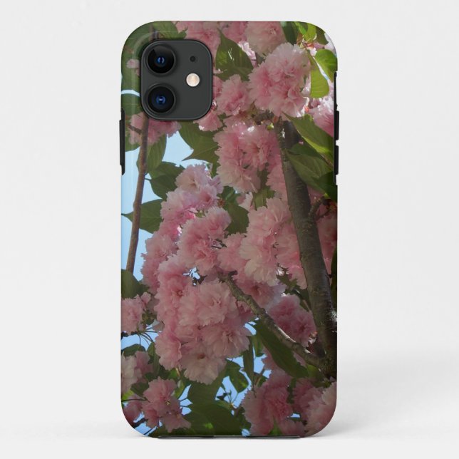 Doppelblühende Kirschbaum IV Frühjahr Case-Mate iPhone Hülle (Rückseite)