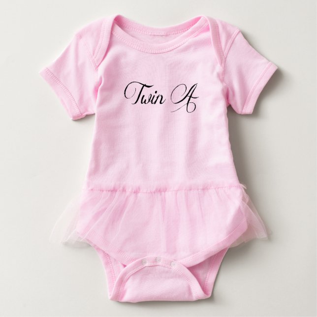 Doppelbodysuit des baby strampler (Vorderseite)