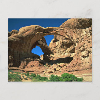 Doppelbogen, Arches National Park, Utah Postkarte