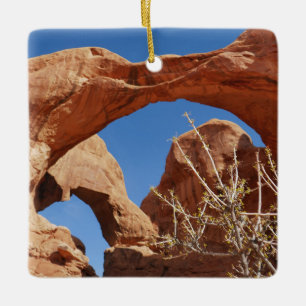 Doppelbogen im Arches National Park Keramikornament