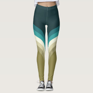 Doppelbogendekoration im Retrostil Leggings