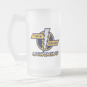 Doppelbrücken-Glas-Tasse Mattglas Bierglas