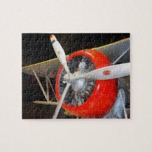 Doppeldecker Grummans F3F-2 Puzzle