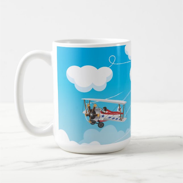 Doppeldecker Kaffeetasse (Links)