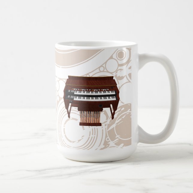 Doppeldecker-Organ: 3D-Modell: Tasse (Rechts)