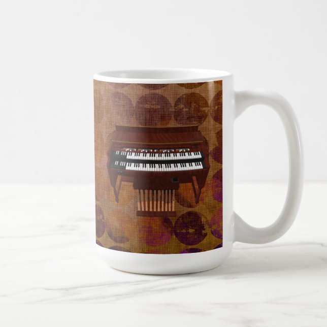 Doppeldecker-Organ: Modell 3D: Kaffee-Tasse Kaffeetasse (Rechts)