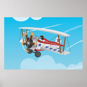 Doppeldecker Poster