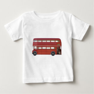 Doppeldecker-Rot-Bus Baby T-shirt