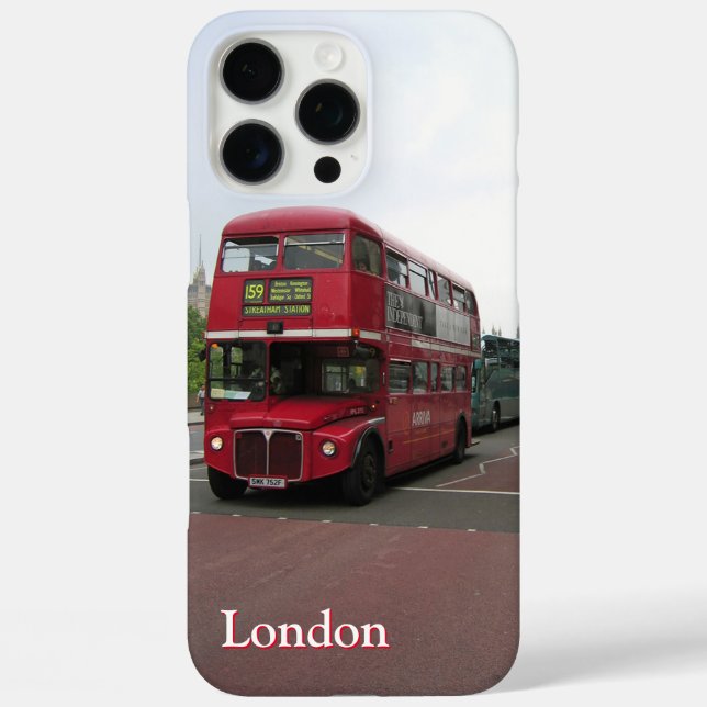 Doppeldeckerbus London Case-Mate iPhone Hülle (Rückseite)