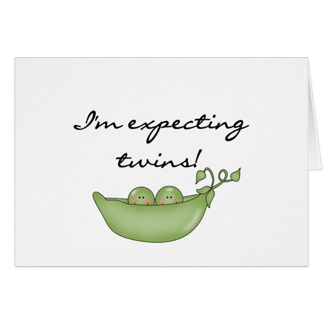 Doppelerbsen in einer Hülse (Vorderseite (Horizontal))